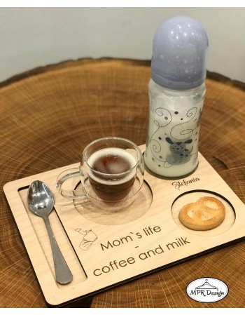 Tava pentru cafea personalizata